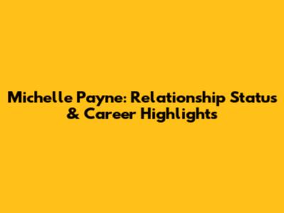 Michelle Payne: Relationship Status & Career Highlights